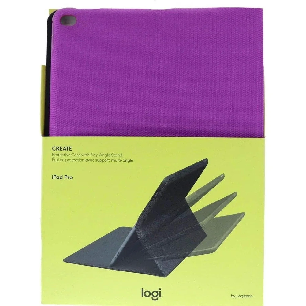 Logitech Create Protective Case w/ Stand for 12.9-Inch Apple iPad Pro 1 - Purple